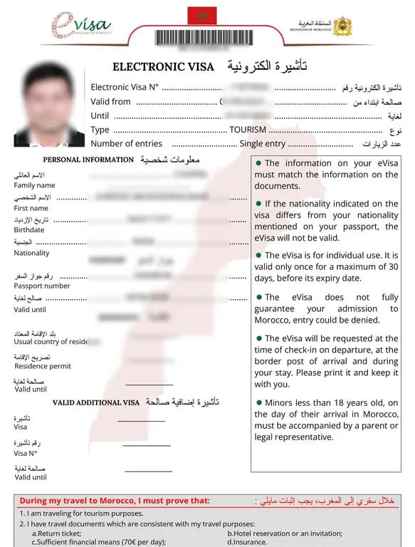 Morocco e-Visa