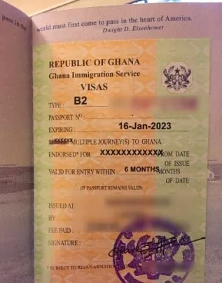 Ghana visa