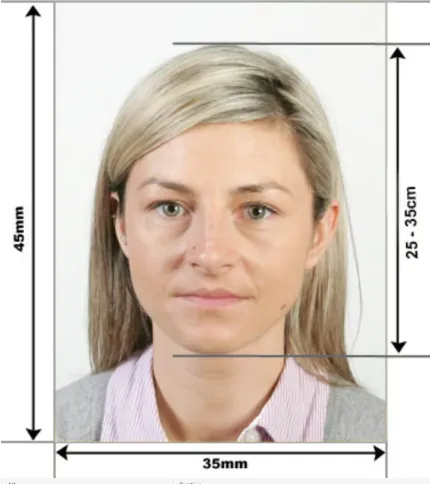 Sweden Visa Photo Size
