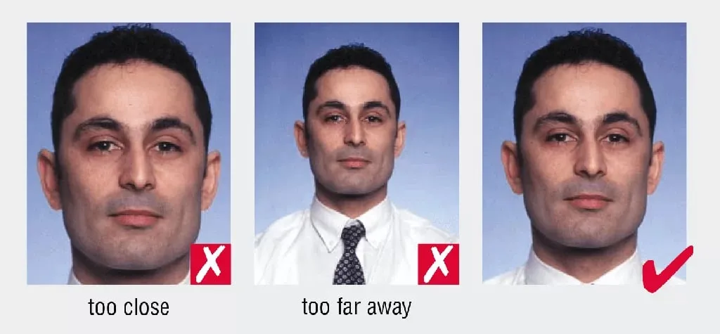 Schengen Visa Photo Size